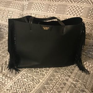 Victoria’s Secret large fringe tote
